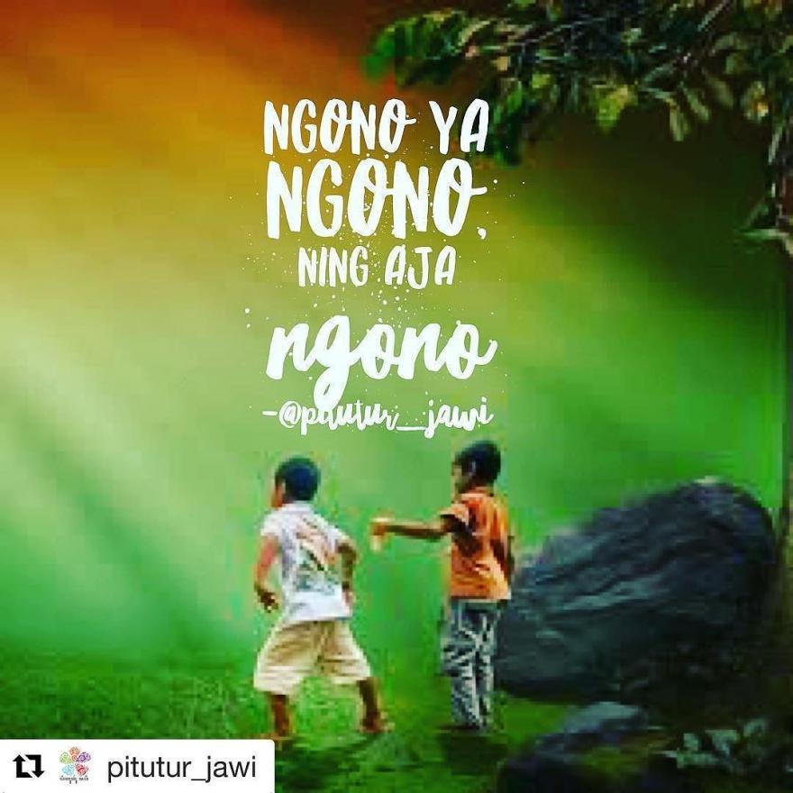 "Ngono ya Ngono, Ning Aja Ngono!"